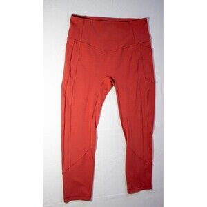 Lululemon All The Right Places Crop II 23" - Cayenne - Size 10